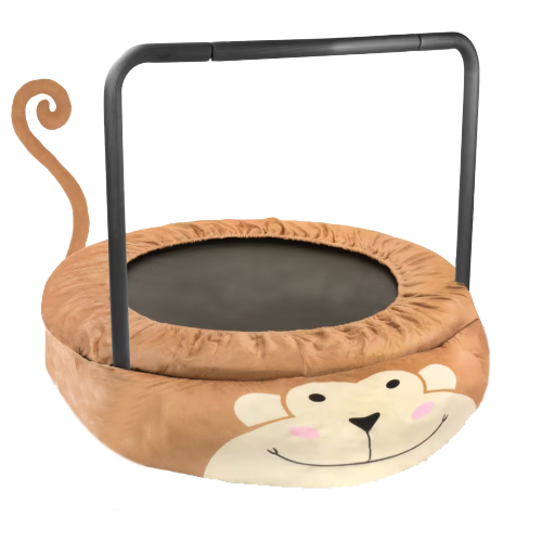 Assembled children's trampoline happy expression outdoor and indoor dual-use