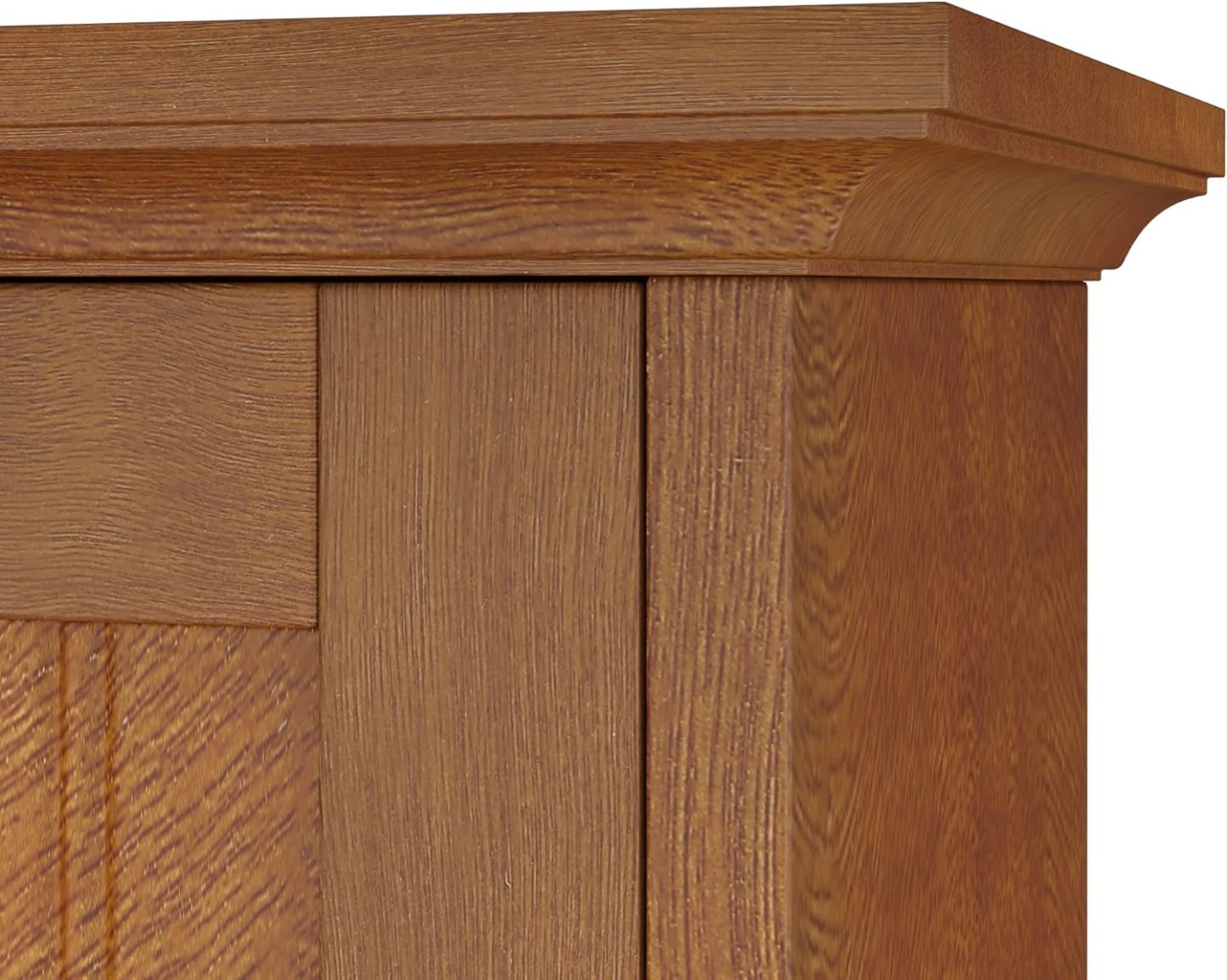 Bathroom Wall Cabinet, Over The Toilet Space Saver Storage Cabinet, Medicine Cabinet with 2 Door and Adjustable Shelves