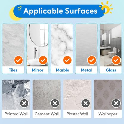 Bath Toy Storage Holder, Mesh Shower Caddy for Bathtub Toy Organizer, Corner Hang-Suspension Shower Toy Holder