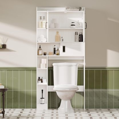 Over The Toilet Storage Cabinet, Farmhouse Bathroom Storage Cabinet
