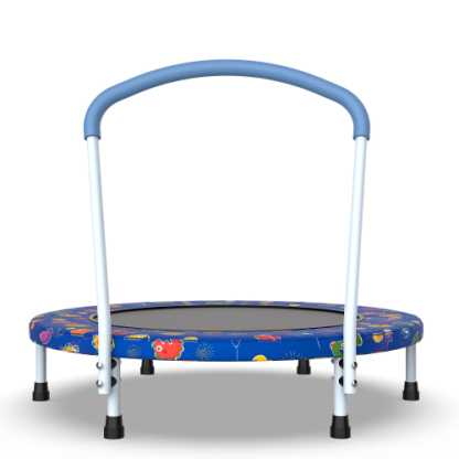 36inch Mini Trampoline for Kids Ages 1-6 Indoor Outdoor Trampoline with Handle Fun for Kids