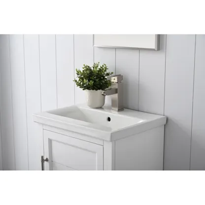 19.96'' Single Bathroom Vanity with Ceramic Top