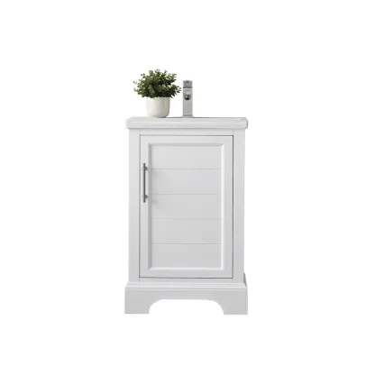 19.96'' Single Bathroom Vanity with Ceramic Top