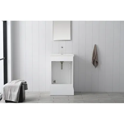 19.96'' Single Bathroom Vanity with Ceramic Top