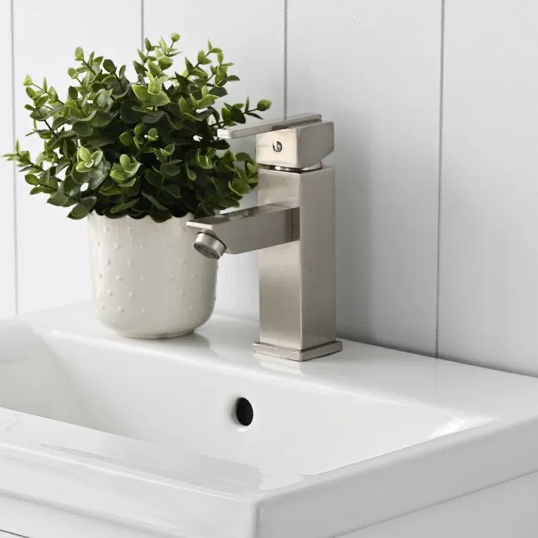 19.96'' Single Bathroom Vanity with Ceramic Top