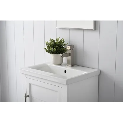 19.96'' Single Bathroom Vanity with Ceramic Top