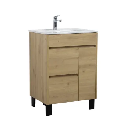24.1'' Single Bathroom Vanity with Ceramic Top