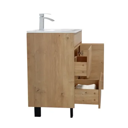 31.9'' Single Bathroom Vanity with Ceramic Top
