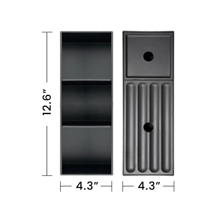 30'' Wall Mounted Single Bathroom Vanity with Ceramic Top