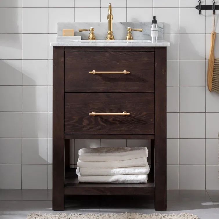 24'' Single Bathroom Vanity with Top