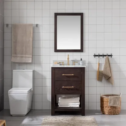 24'' Single Bathroom Vanity with Top