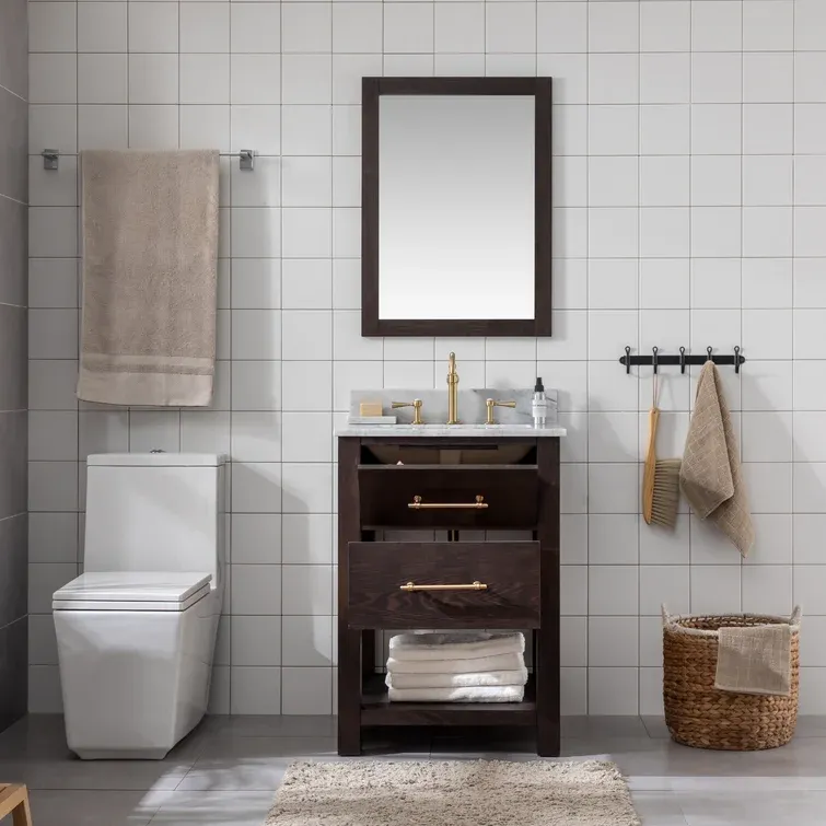 24'' Single Bathroom Vanity with Top