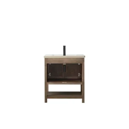 30'' Single Bathroom Vanity with Ceramic Top