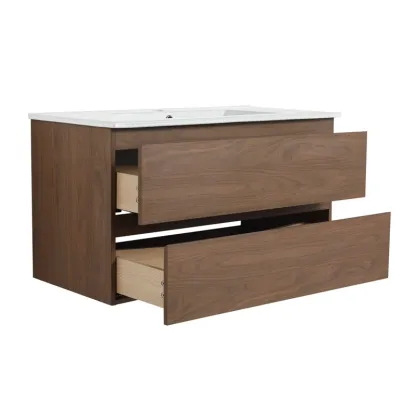 36'' Single Bathroom Vanity with Ceramic Top