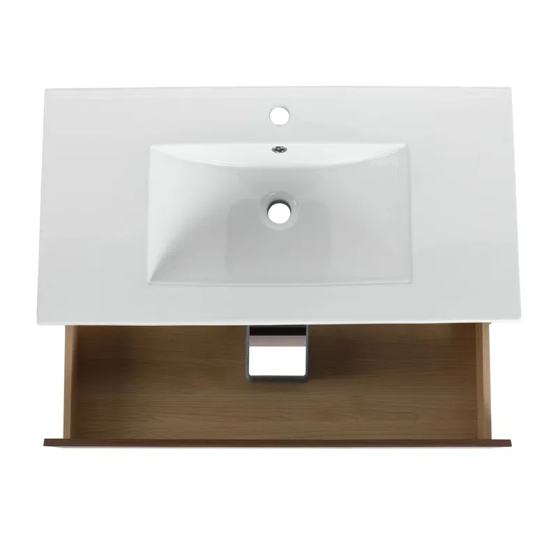 36'' Single Bathroom Vanity with Ceramic Top