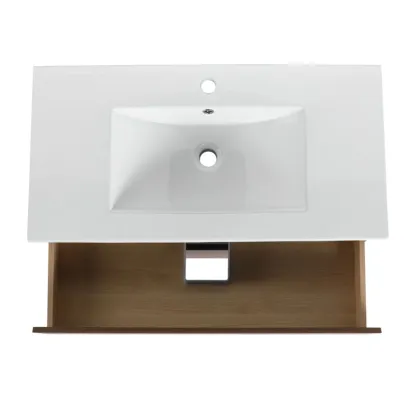 36'' Single Bathroom Vanity with Ceramic Top