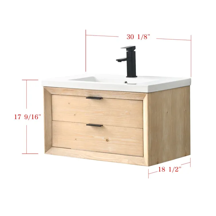 30" Single Bathroom Vanity Set