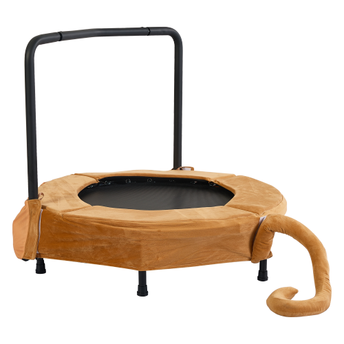 Assembled children's trampoline happy expression outdoor and indoor dual-use