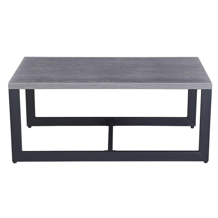 Outdoor Coffee Table Patio Side Table Sofa Table Grey