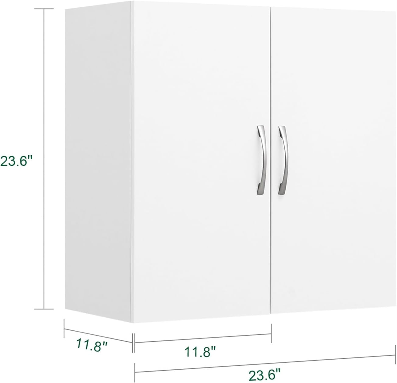 Over Toilet Storage Cabinet with Adjustable Shelf and Doors, Wall Mounted Medicine Cabinet for Small Spaces, Laundry Storage Cabinet