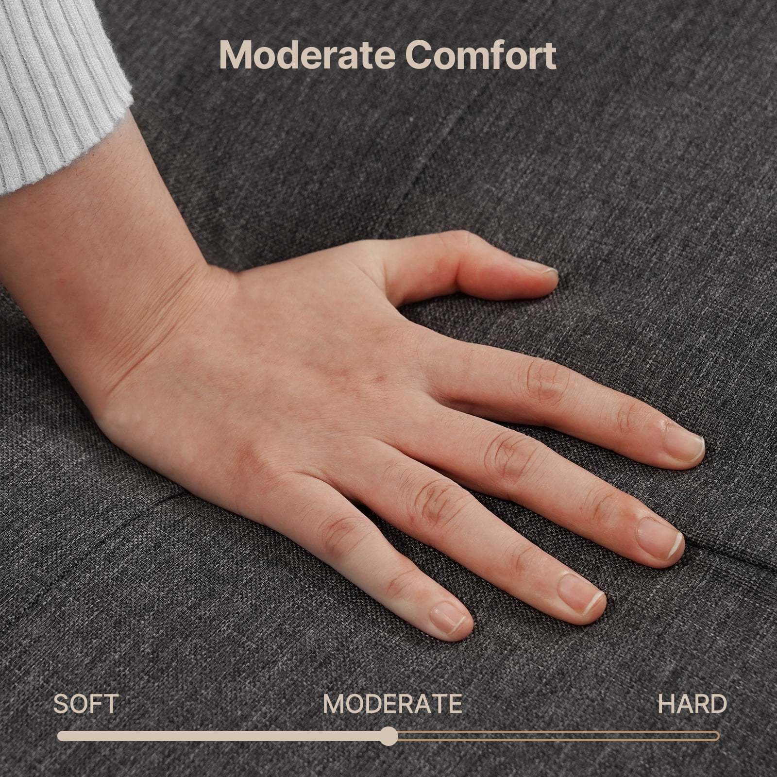 Lofka Couch and Sofa with Large Side Pocket and Breathable Linen for Lounge|Living Room