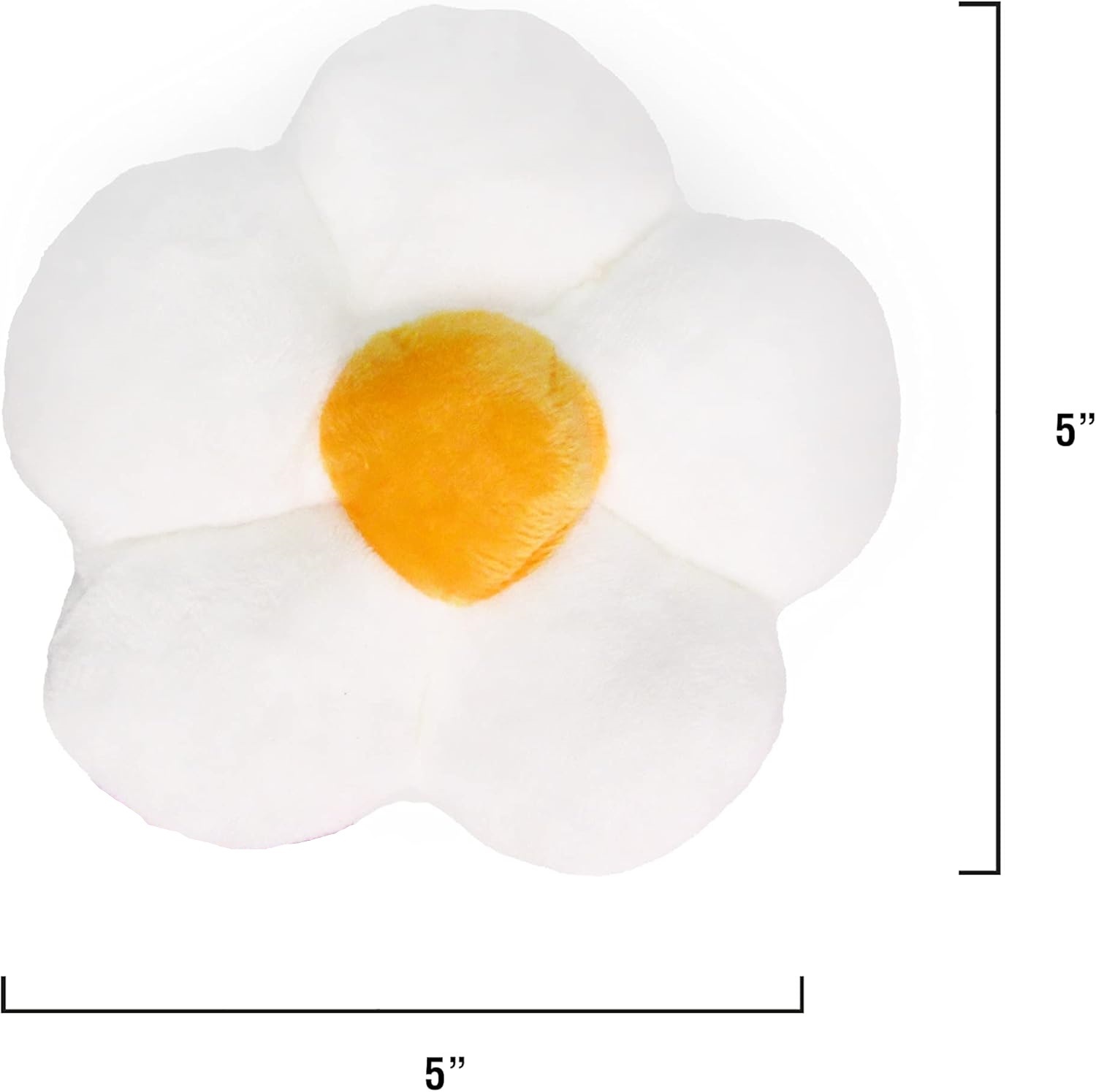 Soft Plush Small Cute and Cozy Food Dog Cat Bed, Washer and Dryer Friendly (Strawberry)