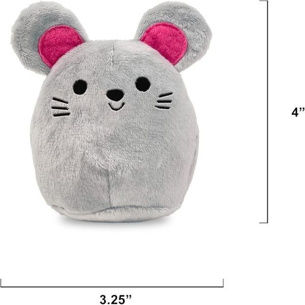 Soft Plush Small Cute and Cozy Nature Dog Cat Bed, Washer and Dryer Friendly (Elephant)