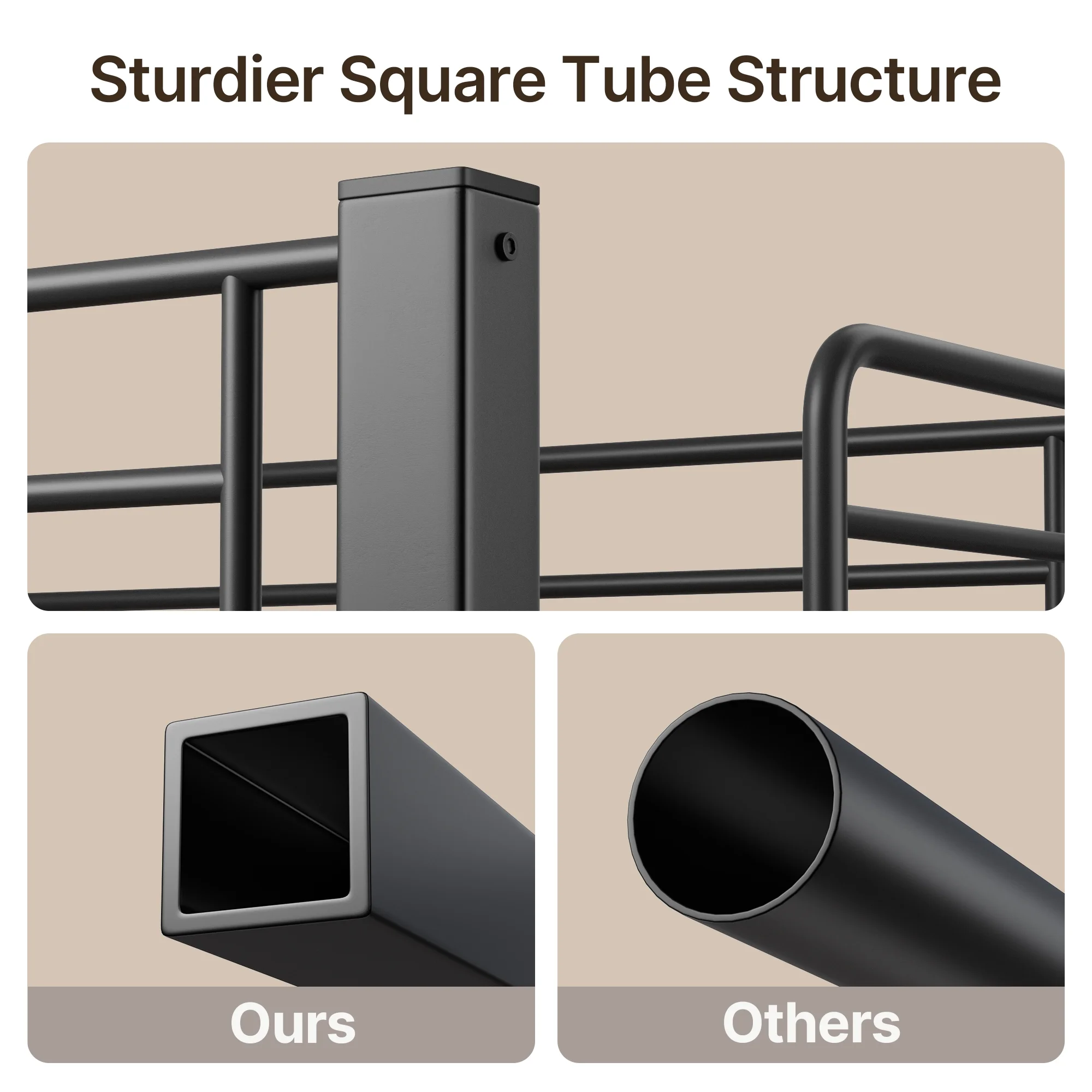 Lofka Loft Bed Twin Size, Heavy Duty Metal Bed Frames with Desk, Charging Sation, LED Lights, Storage ShelvesSafety Guard and Ladder