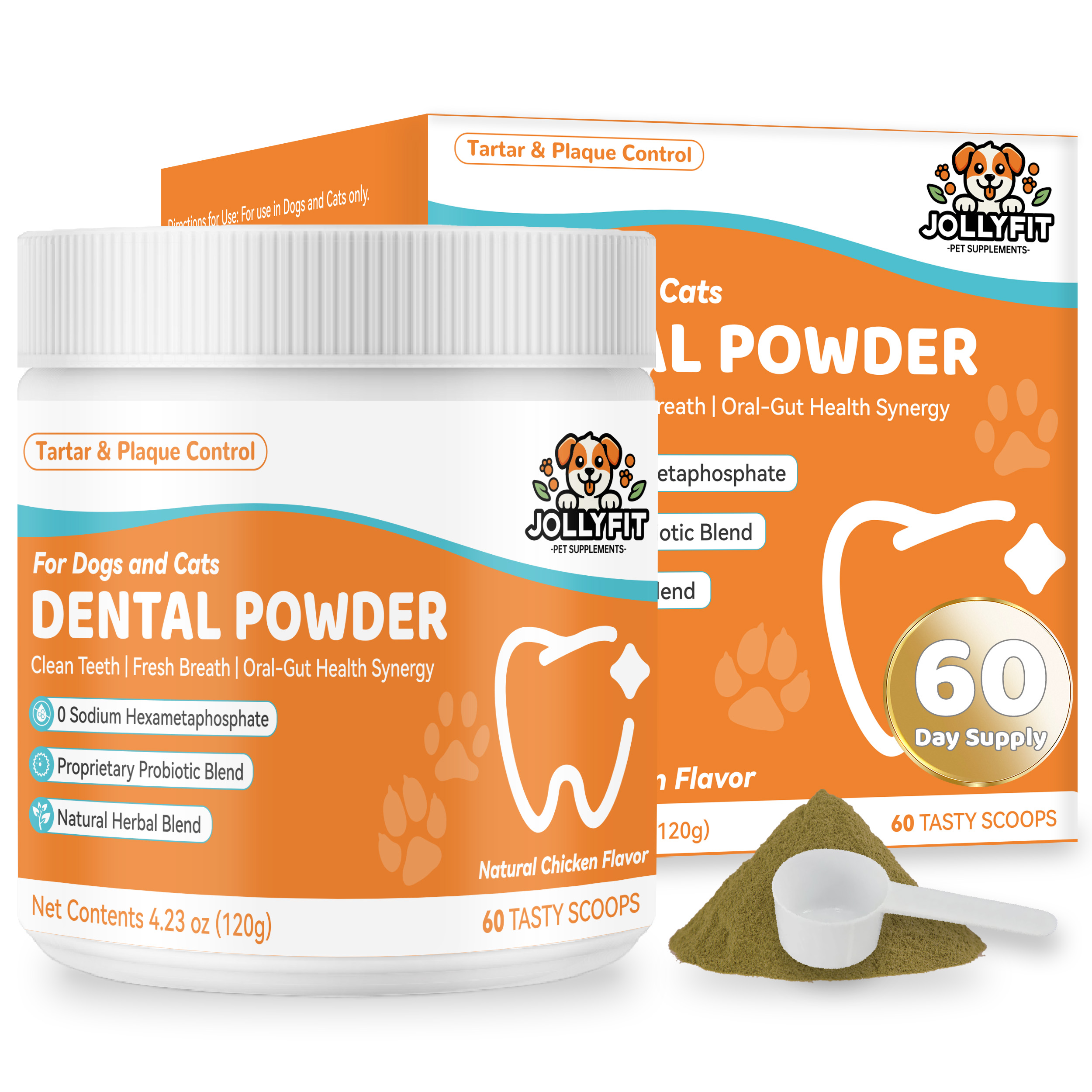 Dog Teeth Cleaning Powder
