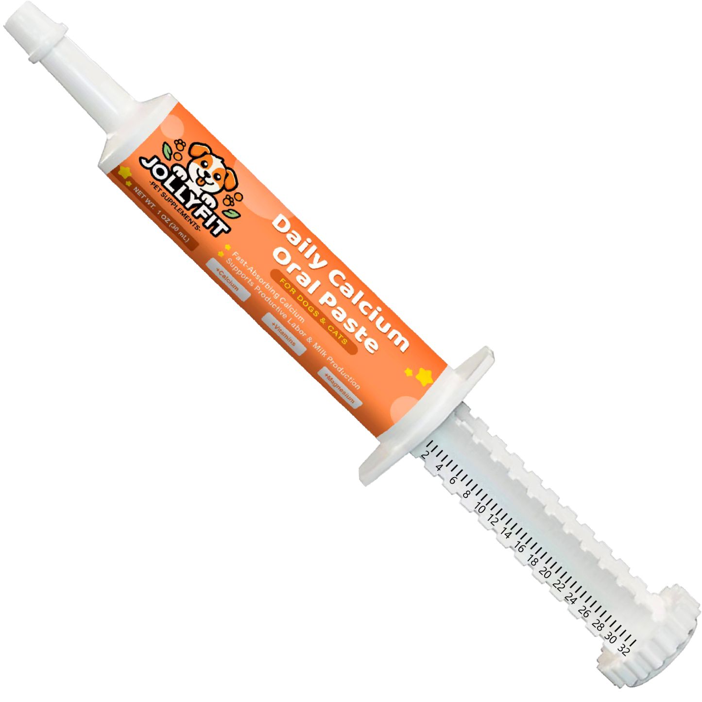 Jollyfit Oral Calcium for Dogs and Cats - 1 oz