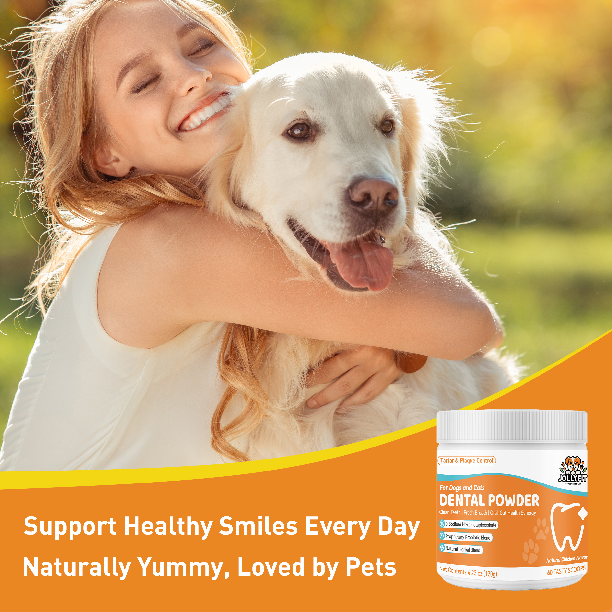 Dog Teeth Cleaning Powder