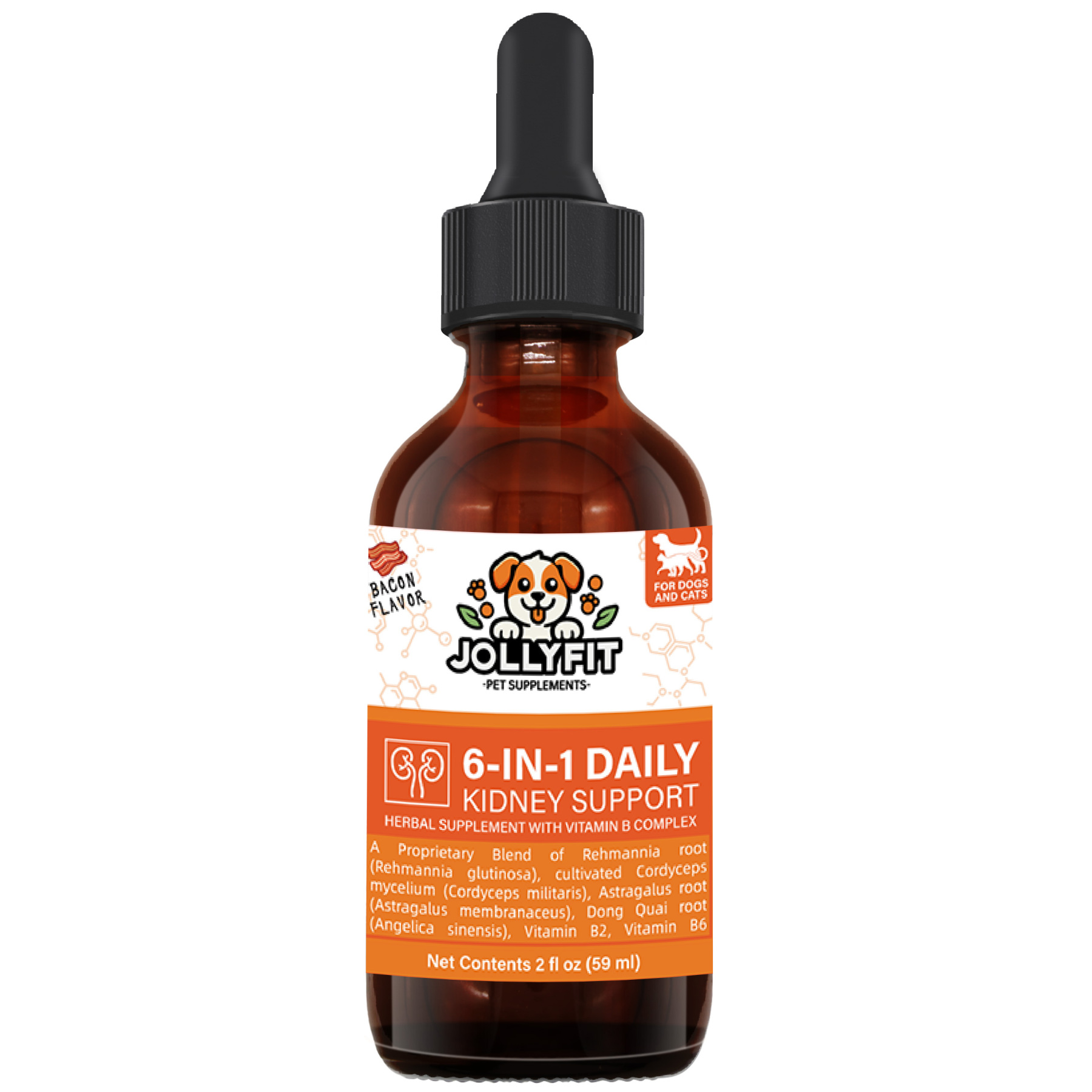 Kidney Support for Dogs and Cats - 2 fl oz (59 ml)