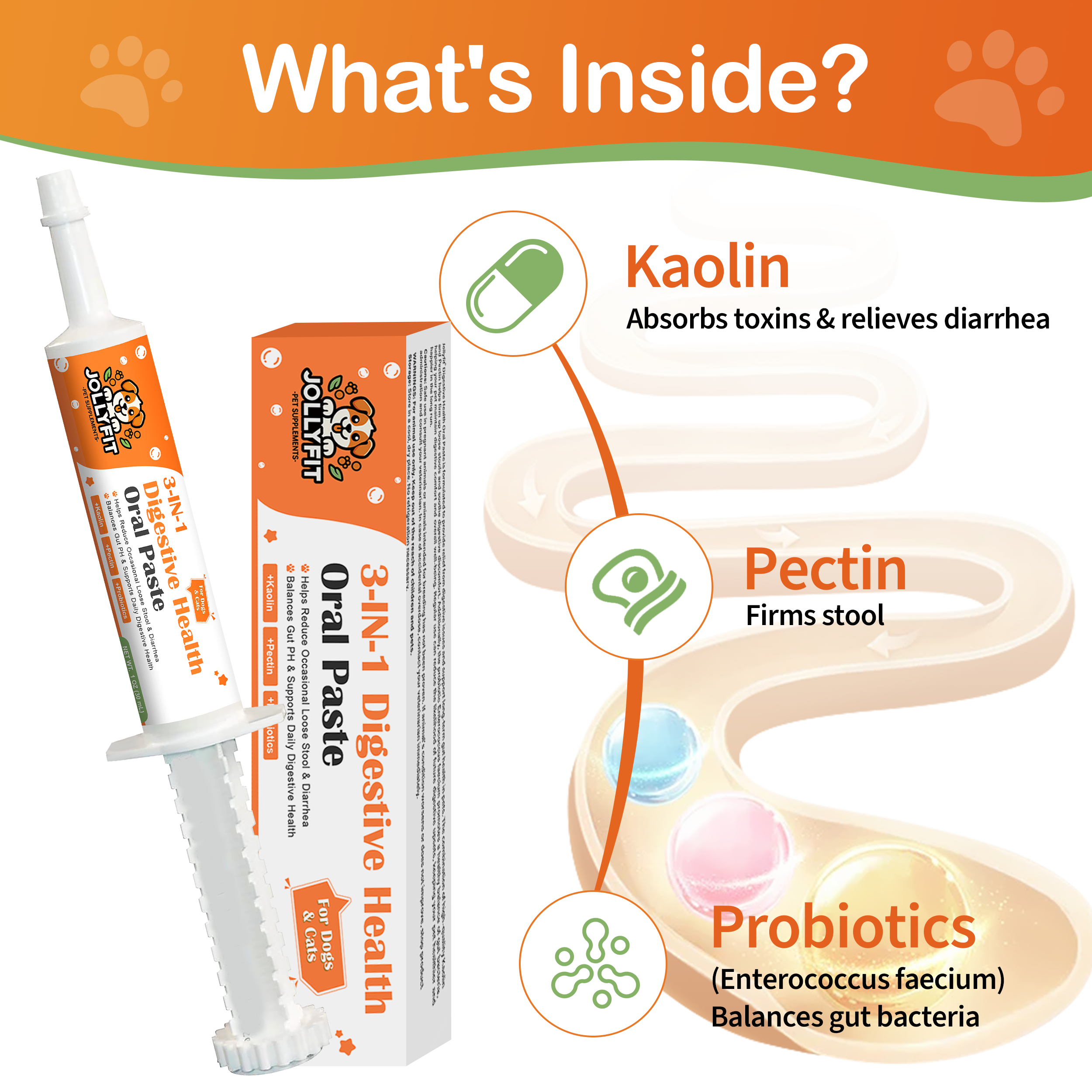 Antidiarrheal for Dogs and Cats - 1 oz