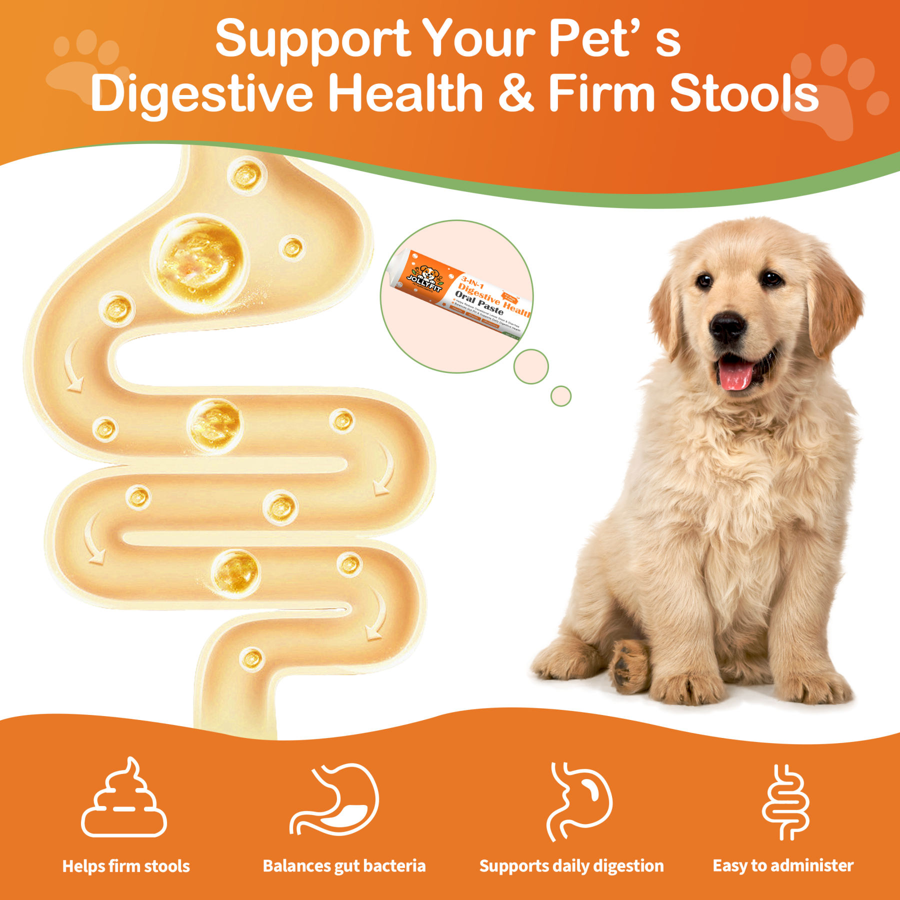 Antidiarrheal for Dogs and Cats - 1 oz