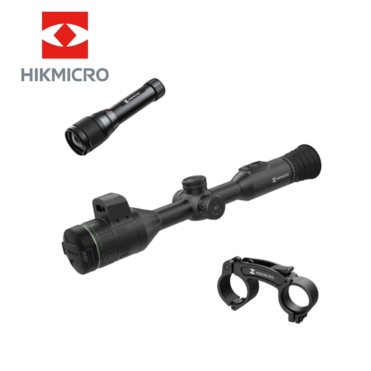 HIKMICRO Alpex 4K A50EL Night Vision Scope LRF IR Illuminator Kit
