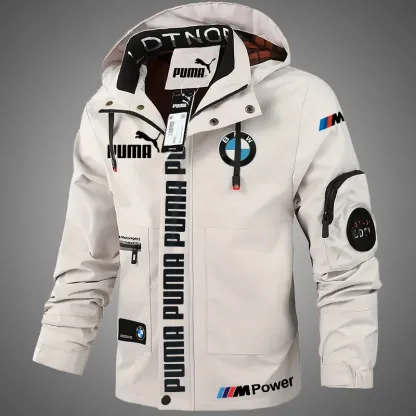 PUMA®men's waterproof leisure jacket