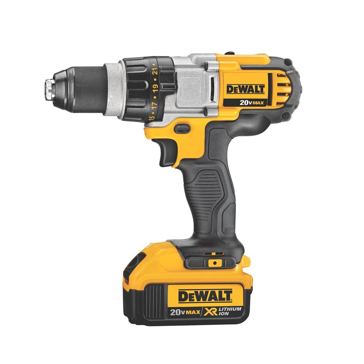 Wiertarko-wkrętarka DEWALT 20 V MAX, 3-biegowa, zestaw Premium 4,0 Ah (DCD980M2)