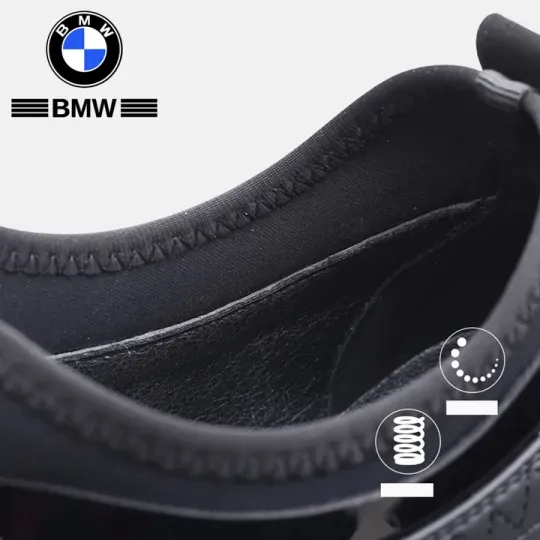 Męskie skórzane buty BMW 2024 - ultralekkie i oddychające