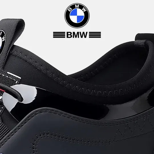 Męskie skórzane buty BMW 2024 - ultralekkie i oddychające