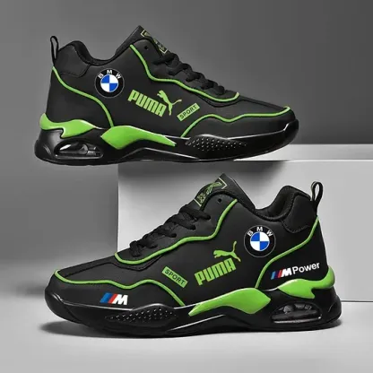 PUMA&BMW 2024 nowe męskie ortopedyczne, wygodne skórzane trampki.