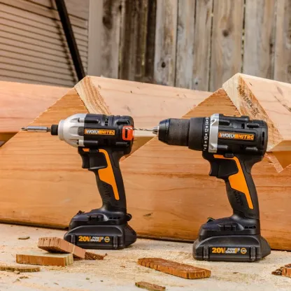 【Biedronka 30th Anniversary Celebration – Jubilee Sale】Nitro 20V Power Share Impact Driver & Drill/Driver Combo Kit – Regular Price: 699€; Promotional Price: 90 €. Hurry!