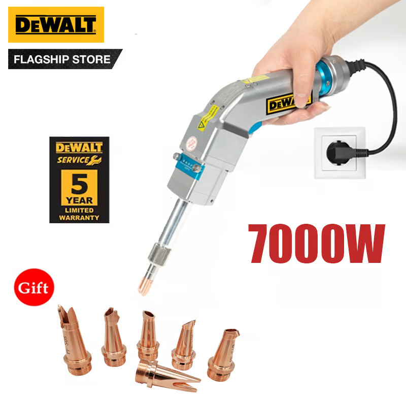 Spawarka laserowa (3 w 1) Najnowszy model DEWALT 2024 spawanie + cięcie + usuwanie rdzy 8000W