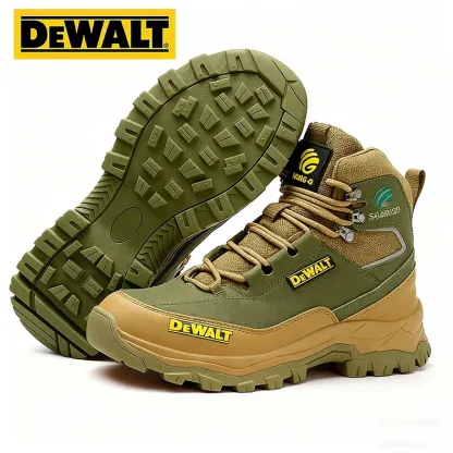 Pánske ľahké, priedušné priemyselné stavebné topánky od Salomon® a DEWALT na prácu v prírode a turistiku