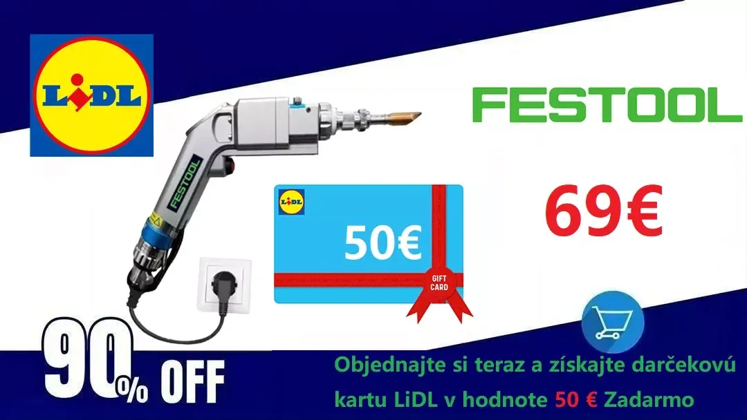 Prenosná laserová zváračka FESTOOL (4 v 1), zváranie/rezanie/odstraňovanie hrdze/čistenie