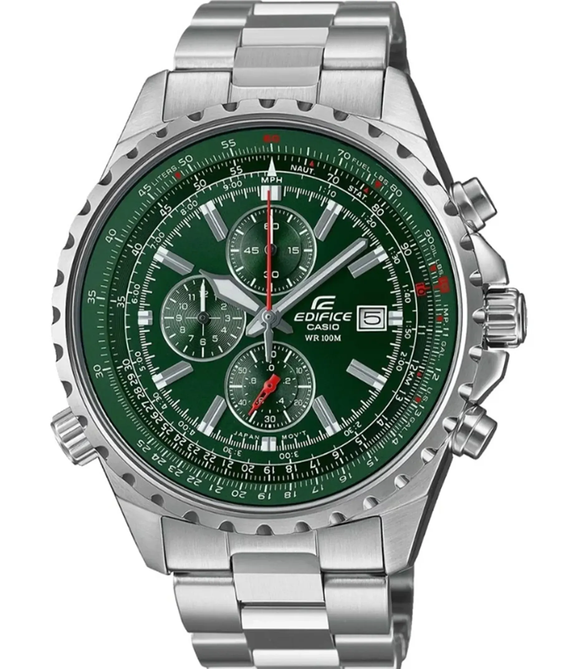 [Original Casio EDIFICE Men's Watch] CASIO Men's Watch ✅Japanese imported design ✅200 meters industrial waterproof depth ✅Scratch-resistant and wear-resistant gem mirror ✅Gem glass ✅Night vision dial ✅Adjustable watch, suitable for