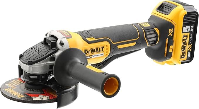 DEWALT DCG406N-XJ Szlifierka kątowa 18V XR bezszczotkowa 125mm, goły metal