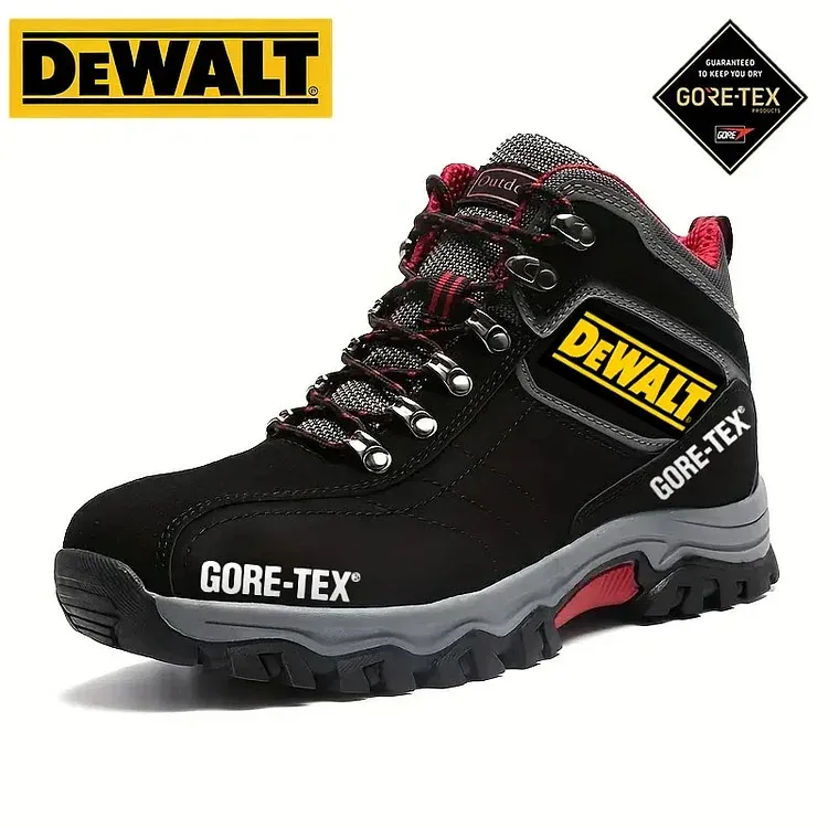 Pánske nepremokavé a priedušné pracovné a turistické topánky DEWALT sú ideálne na prácu aj outdoorové aktivity.