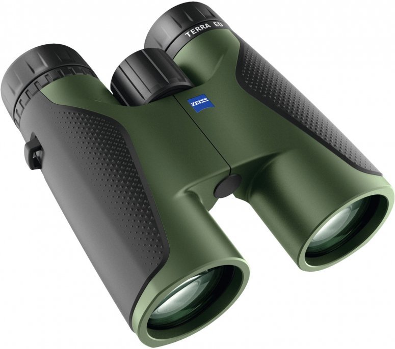 ZEISS Terra ED 10x42 černá/zelená + komfortní křížový popruh Zeiss