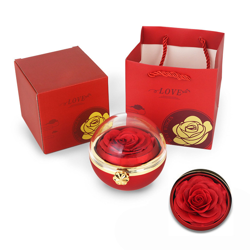 Round Rotate Rose Box