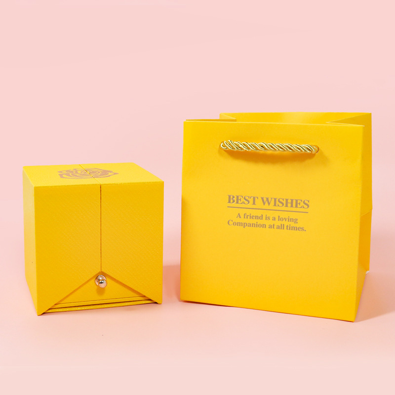 Square Rose Drawer Box